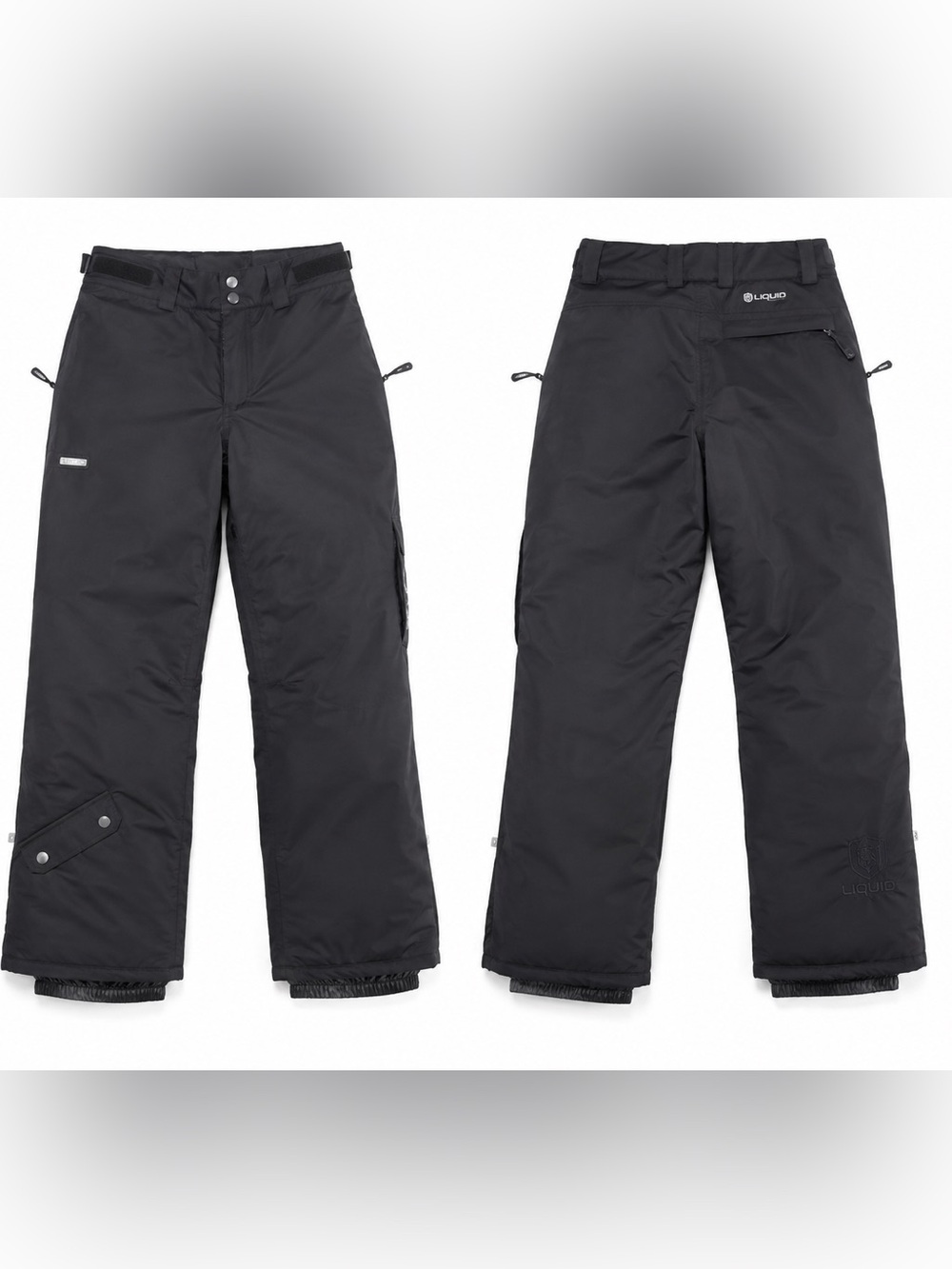 Liquid Venture 5000 Women’s Ski/Snow Pants – Black – X-Small Petite